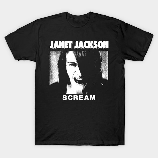 Janet Jackson Scream T-Shirt by maybeitnice